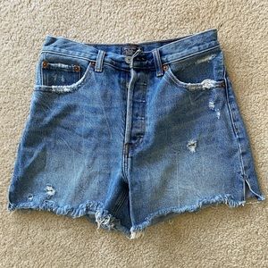 Abercrombie & Fitch Jean Shorts, size 26, high rise